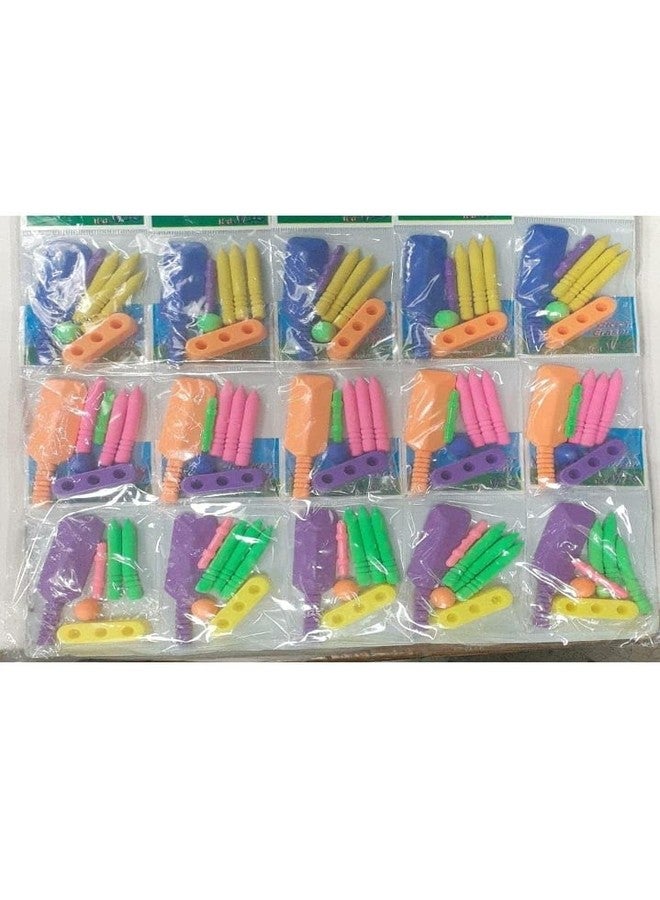 YOOKO® Cricket Eraser Kit for Kids | Non-Toxic Rubber Pencil Erasers | Cricket Design | School Stationery & Birthday Return Gift | Pack of 6 - Image 4